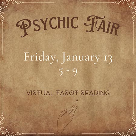 Psychic fair Jan 13, 2023